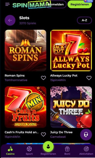 Spinmama Casino - Twoje idealne miejsce na gry hazardowe 0